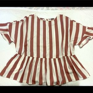 Stripped Parachute top